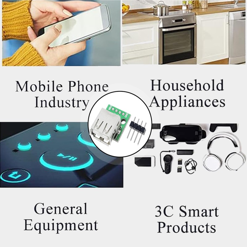 USB Type A Female to DIP Adapter 2.54 mm USB