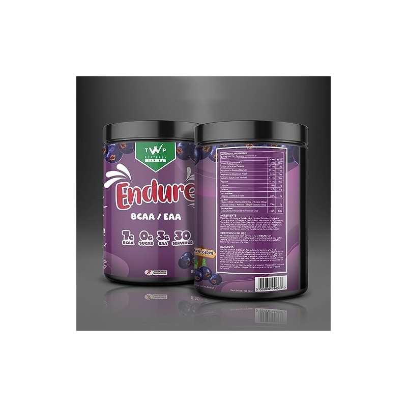 TWP Nutrition Platinum Series Endure, EAAs & BCAAs Electrolyte Blend