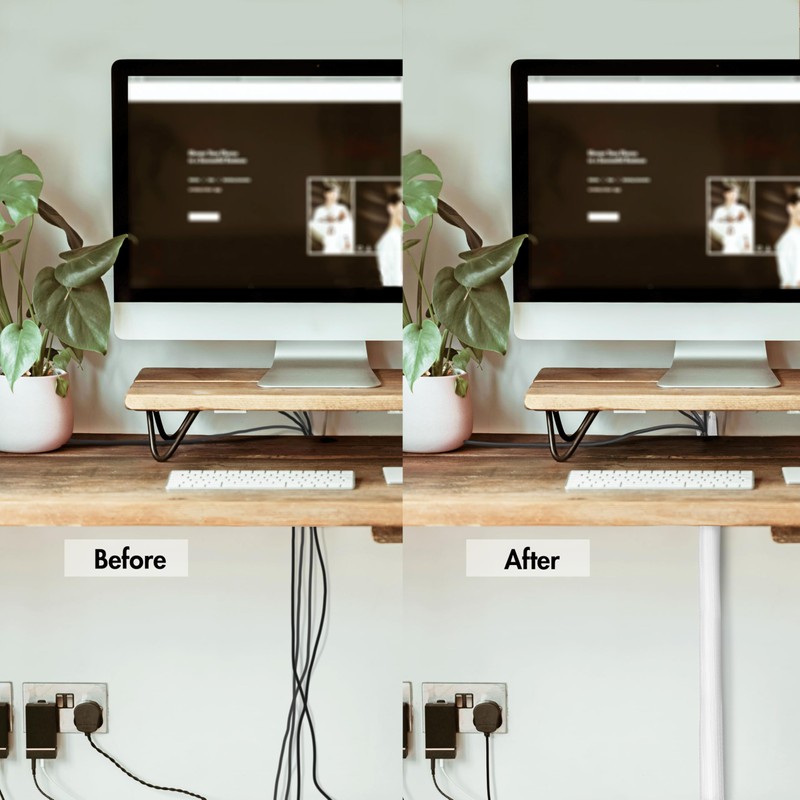 LogiLink KAB0091 Cable Sleeve with Zip Diameter 50 mm Colour: