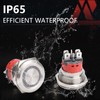 APIELE 10 Amp 25MM Latching Push Button Switch 12V Angel