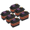 6-Pack MG996R 55g Metal Gear Torque Digital Servo Motor for