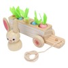 Toddler Radish Matching Car Toy Baby Safe Infant Robust Wooden