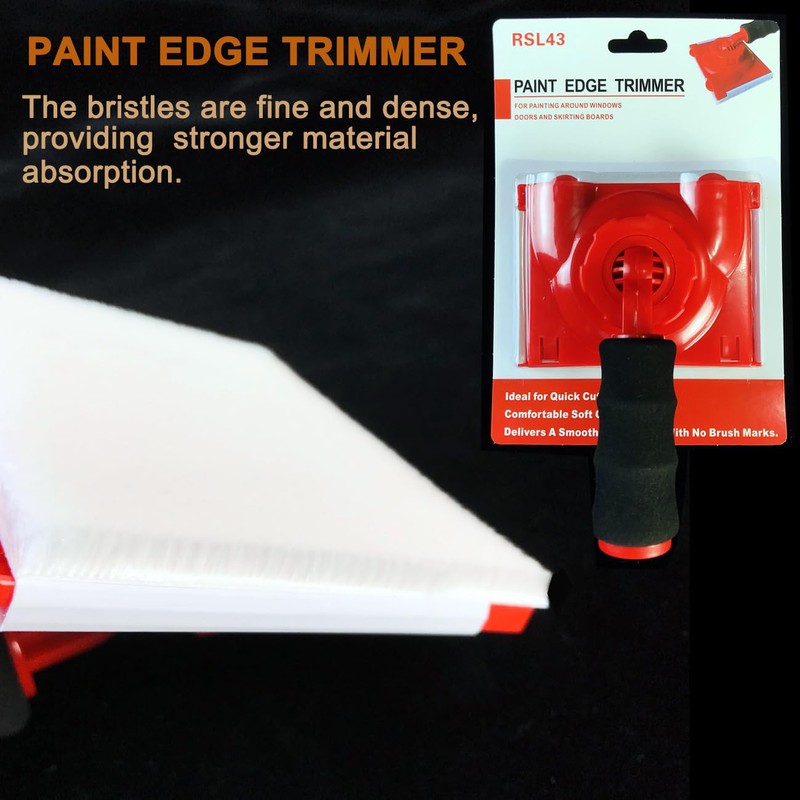 BANCOO RSL43 Paint Edge Trimmer Plus Two Replace Pads |