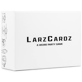 LarzCardz - Weird Funny Drinking Game for Adults - 216 Fun Dare and Challenge Party Cards - Group Game Nights, College, 21st Birthday and Outdoor Parties