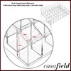 Casafield 40 Slot Acrylic Lipstick & Makeup Organizer - Cosmetic