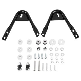 TCT-MT 2-up Tour Pack PAK Docking Hardware Kit Fit for Harley Touring 1997-2008 Road King Glide FLHR, Street & Electra Glide FLHT EFI FLHTI FLHX Glossy Black