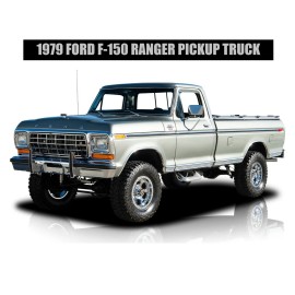 1979 Ford F-150 Ranger Pickup Truck NEW Metal Sign: 4 x 4 & Lifted - Primo!