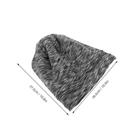 WOONEKY Adjustable Satin Lined Sleeping Cap for Women Comfortable Curly Hair Bonnet with Elastic Band Stylish Nighttime Use Hair Protection Cap Chic Design for Daily Wear