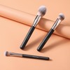 TEOYALL Domed Cheek Brush, Medium Precision Blush Brush, Dense Synthetic