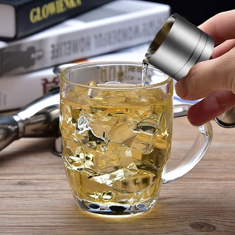 Stainless Steel Copper Thimble Bar Pub Club Spirit Measure CE
