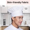Yewseas Pack of 2 White Chef's Hat, Adjustable Unisex Chef