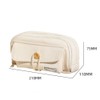Nannlia Pencil Case, Korean, Stylish, Pencil Case, Large Capacity, Simple,