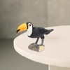 Gadpiparty Artificial Bird Tropical Bird Statue Tropical Bird Figurine Garden