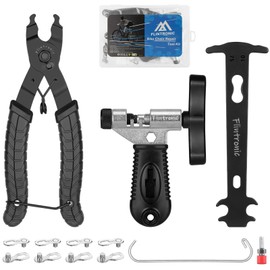 flintronic Chain Riveter Bicycle, Chain Pliers, Bicycle Chain Rivets, 4 Pairs Bicycle Link Pliers, Bicycle Chain Repair Set, for 6-12 Speed Bicycle Chain Tool