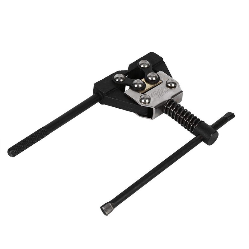 For chain separator, motorcycle chain rivet, divider connection removal tilt