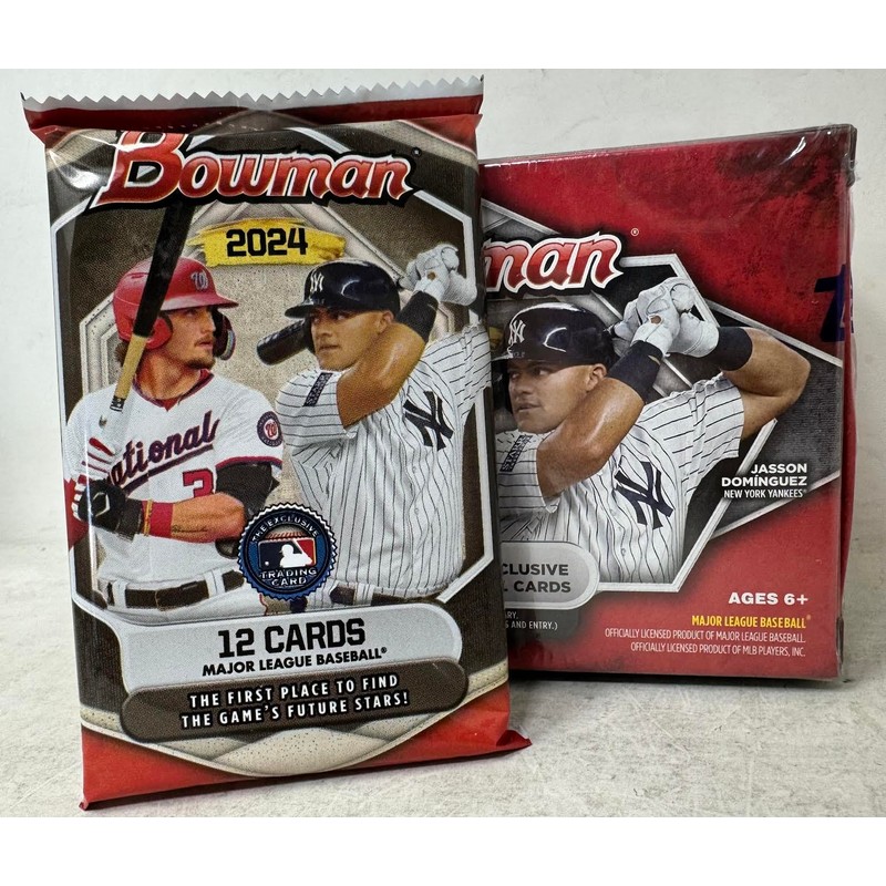 2024 Bowman Baseball Blaster Box Value Pack - 12 Cards