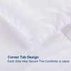 Accuratex Duvet Insert Queen Comforter - Fluffy Down Alternative Fill
