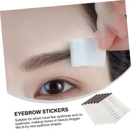 LALAFINA False Eyebrows Cosmetics Imitation Eyebrow Sticker 6pcs Set Blending for Makeup Lovers