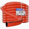 10mm (3/8") x 14mm (9/16") Red Braided PVC Flexible Hose