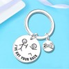 Funny Friendship Gift Bestie Friendship Keychain Christmas Birthday For Friends