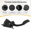 M MATI 4014989 Throttle Pedal Foot Gas Pedal for Polaris