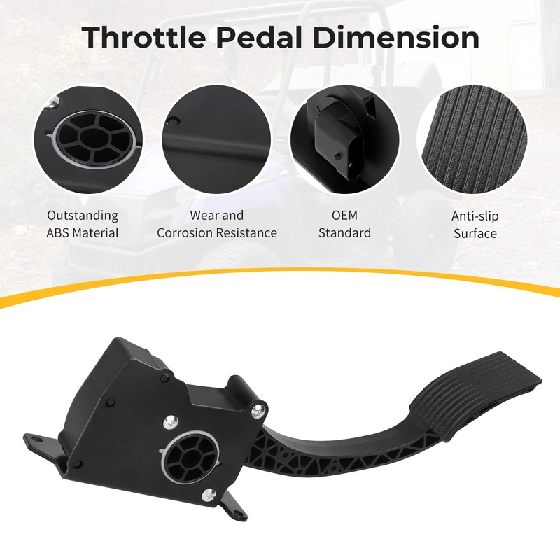 M MATI 4014989 Throttle Pedal Foot Gas Pedal for Polaris