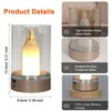 AVEKI Flameless Candles for Home Decor, Gesture Control Dimmable LED