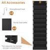 Euct 20-30 Pairs Over the Door Shoe Organizer, 10-Tier Hanging