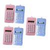 Operitacx 6pcs Maze Pocket Calculator for Students Cartoon Design Portable