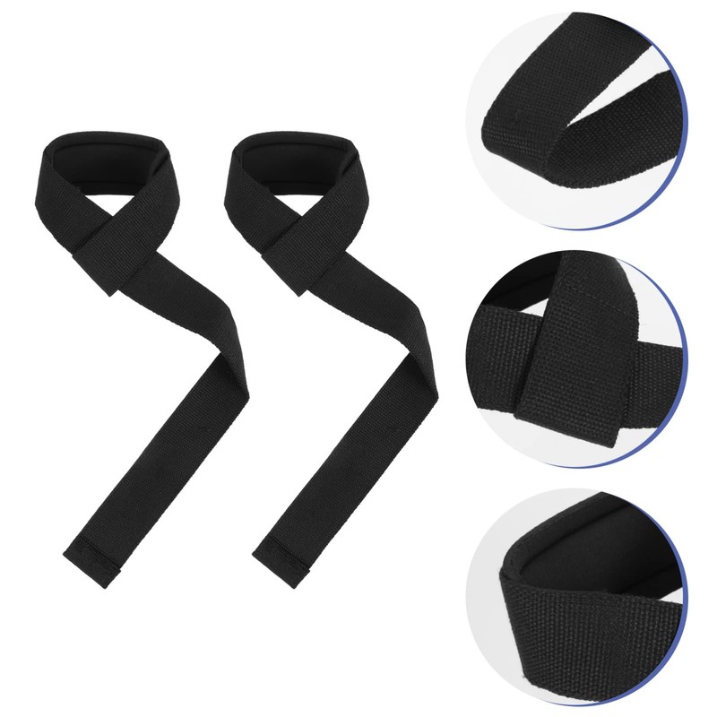 Outanaya 2Pcs Professional Wrist Strap Breathable Fitness Gym Strap for