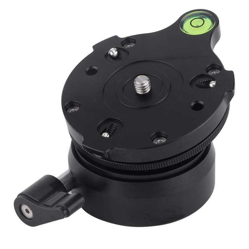 Tripod Head DY‑60N Tripod Leveling Base Leveler Adjusting Plate for