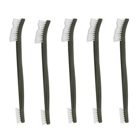 Helonge 5 Pcs Small Nylon Wire Brush, Mini Nylon Cleaning Brushes for Multi-Purpose Cleaning