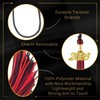 GRADFTY Red and Black Graduation Tassel 2026 for Grad Cap