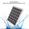 Numeric Keyboard Mini USB Rechargeable Wired 28 Keys Thin Portable
