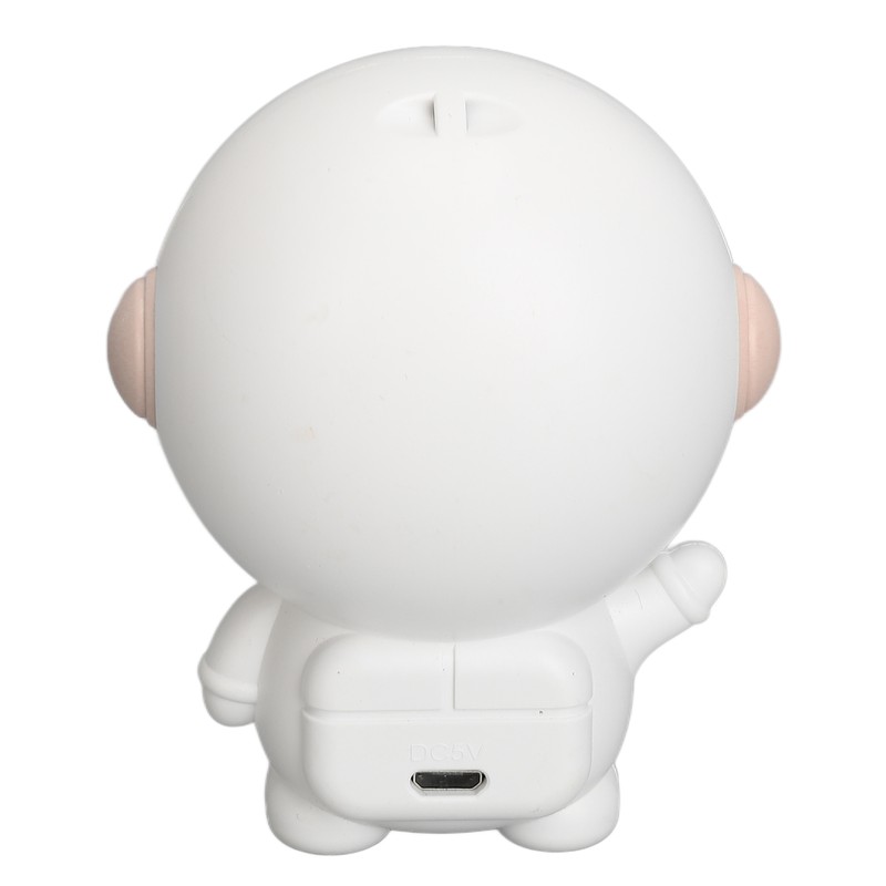 Astronaut Shaped Cute Hand Warmer Digital Display USB Rechargeable 2