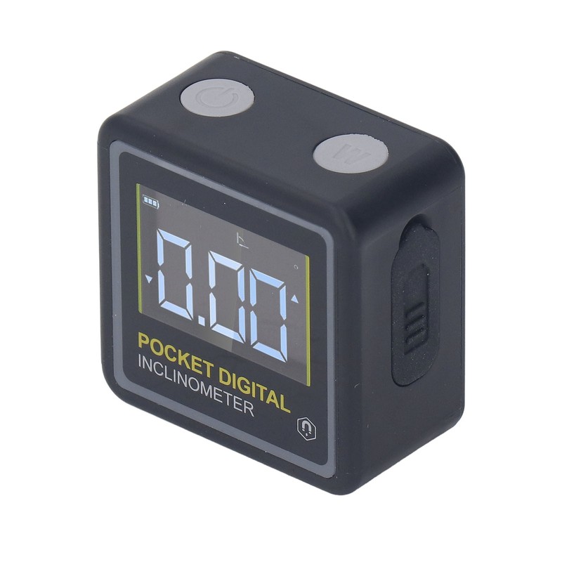 Pocket Digital Inclinometer Protractor Magnetic Angle Finder Measuring Tool for