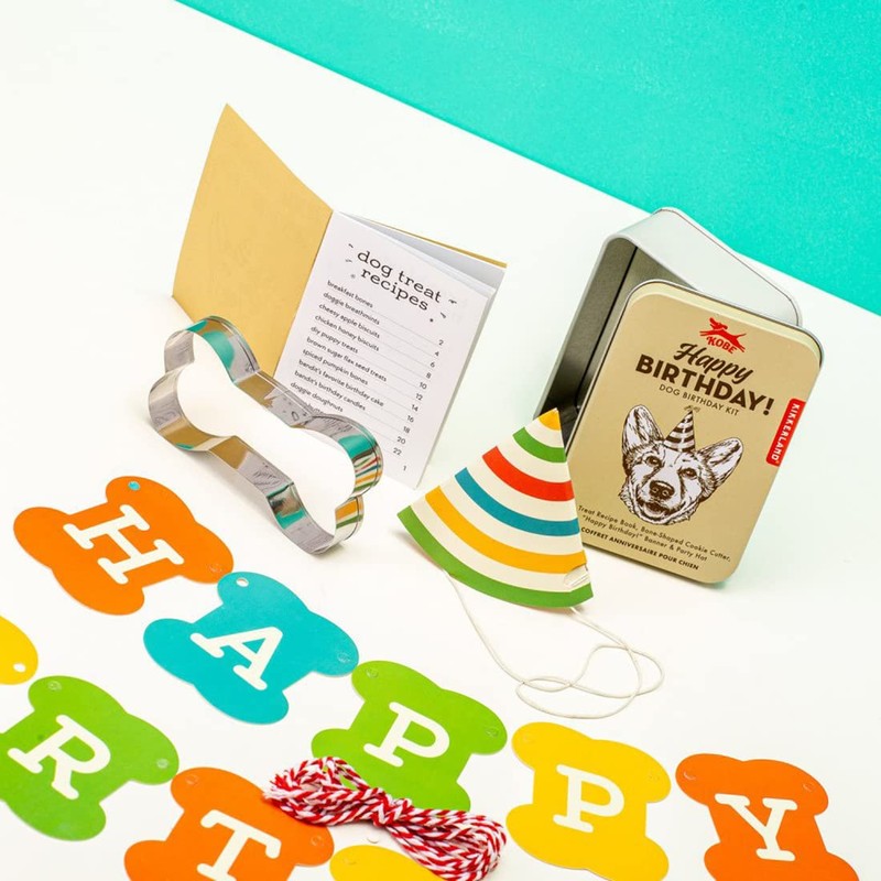 Kikkerland Happy Birthday! Dog Birthday Kit