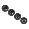 4pcs Suitcase Wheels Replacement Durable Silent PVC Swivel Luggage Caster