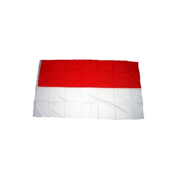 King shooting festival Flag 150 x 90 cm, Red/White