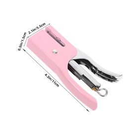 Operitacx Hand Held Plier Stapler Metal Stapler Small Desktop Cute Stapler for Office School and Home Use Available in Stylish
