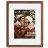 Axeman 8.5x11 Natural Solid Oak Wood Picture Frame with 6x8