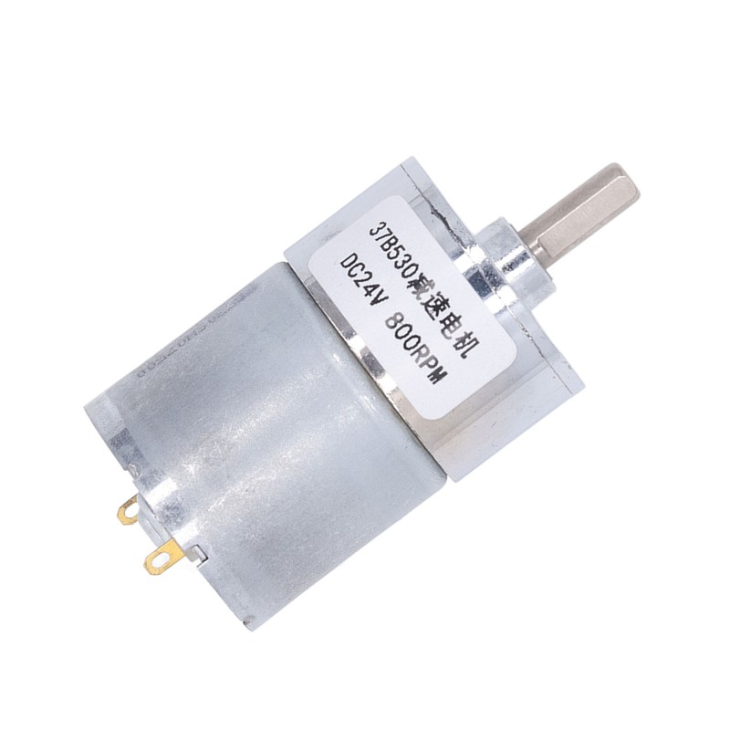 Gear Motor DC 24V 800RPM Speed Reduction Stable Transmission Geared