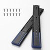 PHWALK 1 Pair Soft Close Drawer Slides 12 14 16
