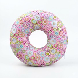 SELECOCO Ear Pillow, Side Pillow, Piercing Pillow, Donut Pillow, Soft Perforated O-shaped Pillow, Piercing Pillow, Stuffed