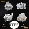 JAVOUKA Carburetor Carb with Gaskets kit, for Kawasaki FD750D Engine,