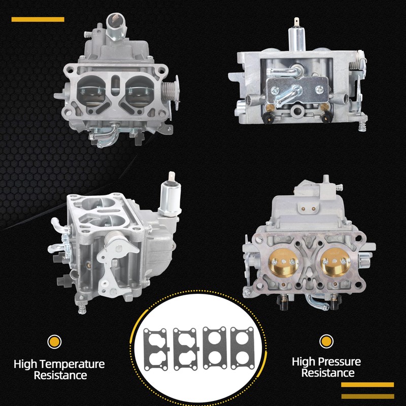 JAVOUKA Carburetor Carb with Gaskets kit, for Kawasaki FD750D Engine,