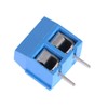 VKLSVAN 20pcs Terminal PCB Screw Terminal Block Connector Blue 5.08mm