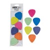 BoloPick Felt Picks for Ukulele, Guitar, and Bass 12 Pack (A Multi Fiesta)
