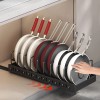 Taeyonk 1 Pack Pull Out Pot and Pan Organizer Under