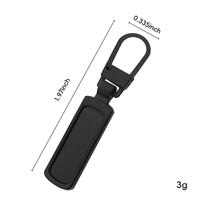 votuyet 4pcs Gold Replacement Zipper Pull,Zipper Replacement for Bags, Tents,